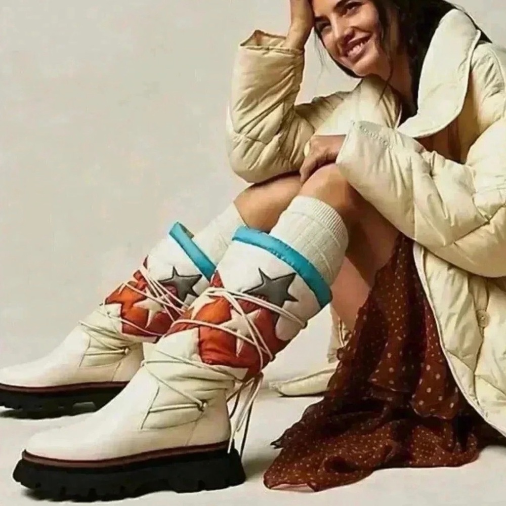 Free People Montrose Star Puffer Boots